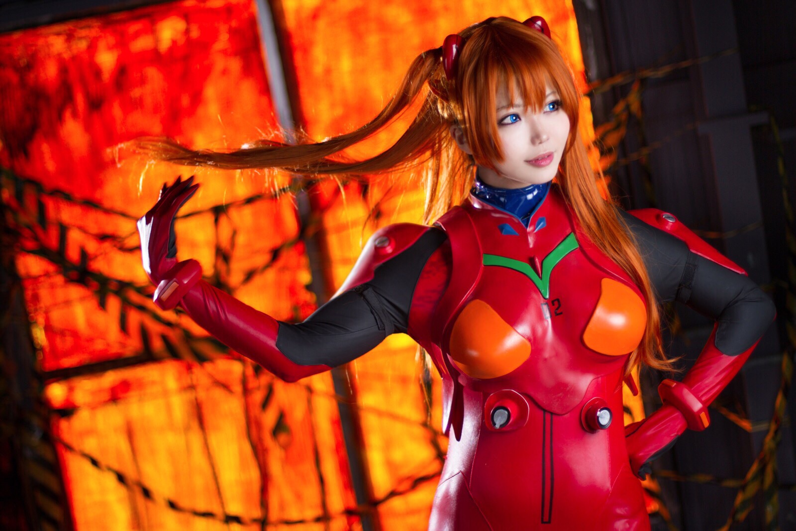Lサイズ 惣流アスカ エヴァンゲリオン コスプレ - コスプレ Lサイズ 惣流アスカ エヴァンゲリオン コスプレ - コスプレ